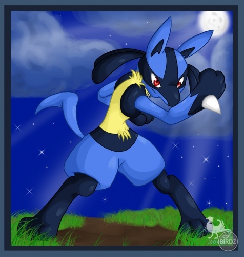 You_dare_to_challenge_lucario_by_CombuskensFlame

..mrR. Lucario...