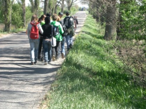 dneska sme boli na vylete na miestnu skladku odpadu (23.4.2007)