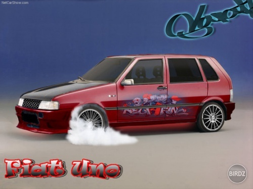 moaj tvorba v photoshope FIAT UNO 