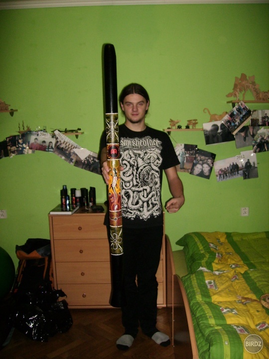 Najlepší darček. Didgeridoo :) 