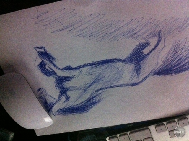 aj ja som nakreslil ale neumeleckeho kóňa :D