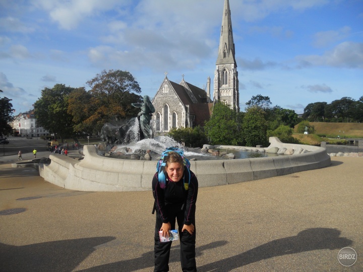 Gefion Fountain & St. Albans Church