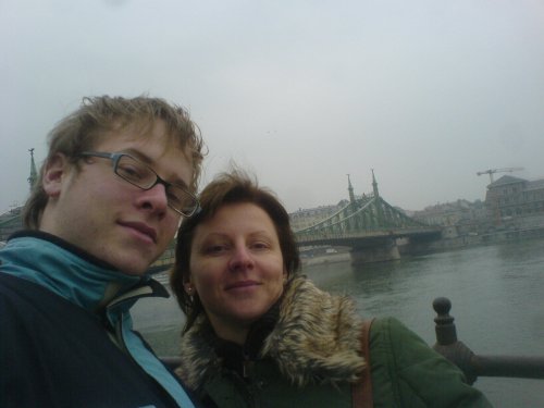 Budapest with my sister :)