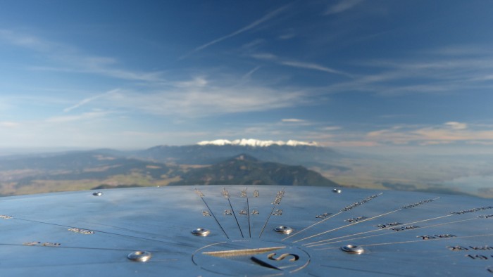 Západné Tatry z Velkeho Choča