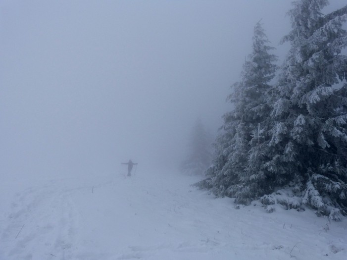 troska hmla na Lysci