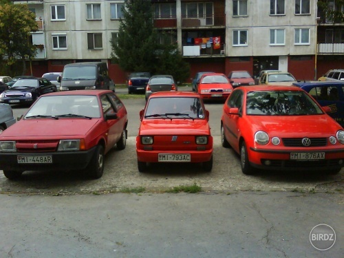 Skúšam kde všade sa vojde fiatka, ale asi už s tym prestanem, lebo raz som zaparkoval na mini mieste, no skôr ako som sa začal tešiť zo 