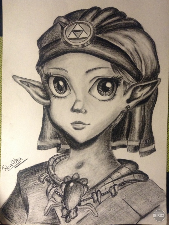 Moja malá Zelda :3 ...už sa pracuje na jej staršej podobizni :) Keď ja ju tak milujem ^_^ 