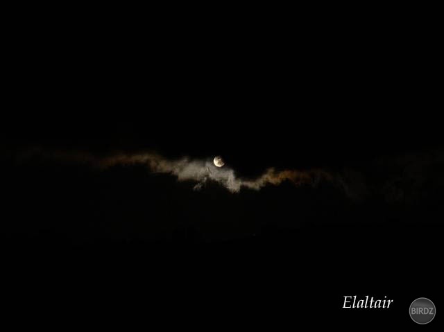 moonrise...between ground & clouds