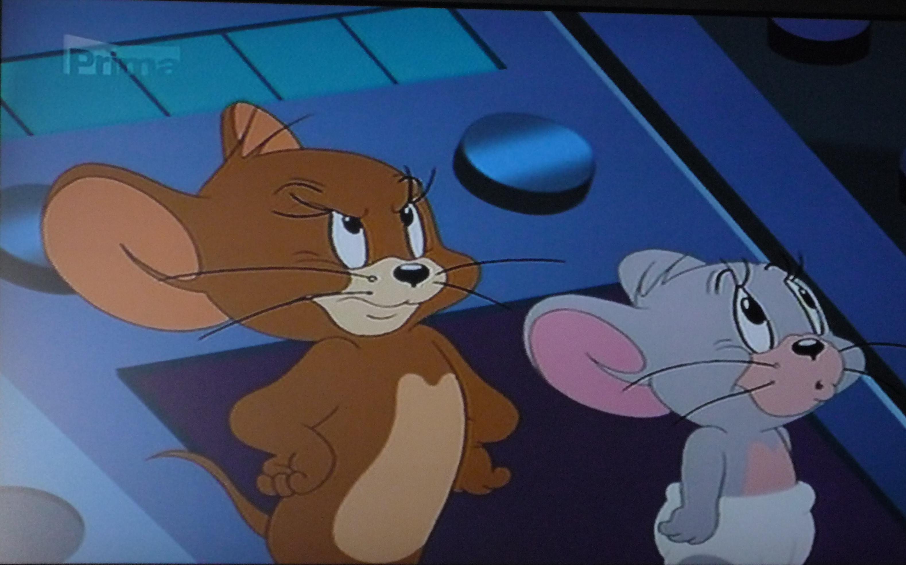 Som pozerala neska ráno na prime Toma a Jerryho a skušala foťáák :D