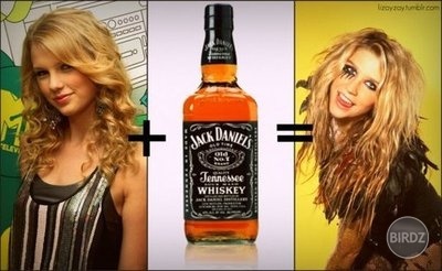 Taylor Swift+whiskey=Kesha