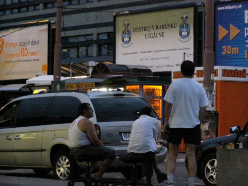 Noční taxikári - druh sám pre seba:)