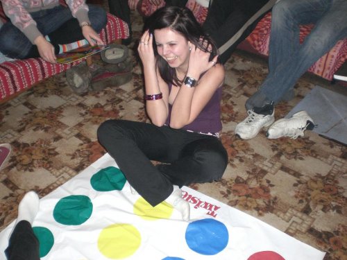 na silvestra ....twister na chate :)