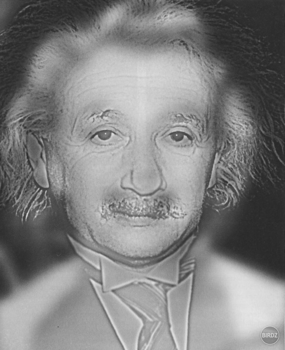 na obrázku je Marilyn Monroe alebo Einstein ? 
(choď ďalej od monitoru asi dva metre a prižmúr oči) 