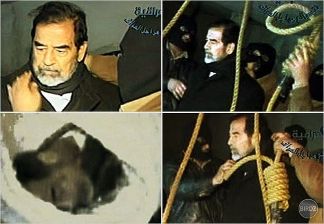 Saddam Hussein execution.