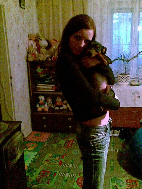 Iam and my dog:))no uz neni havo:(