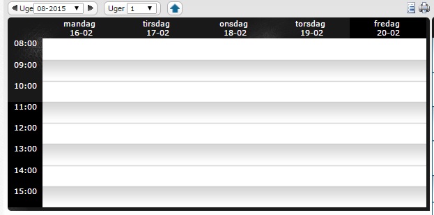 (na pobavenie) moja schedule na každý druhý týždeň (inšpirované birdzákmi).. /alebo -chodí to aj inak. 