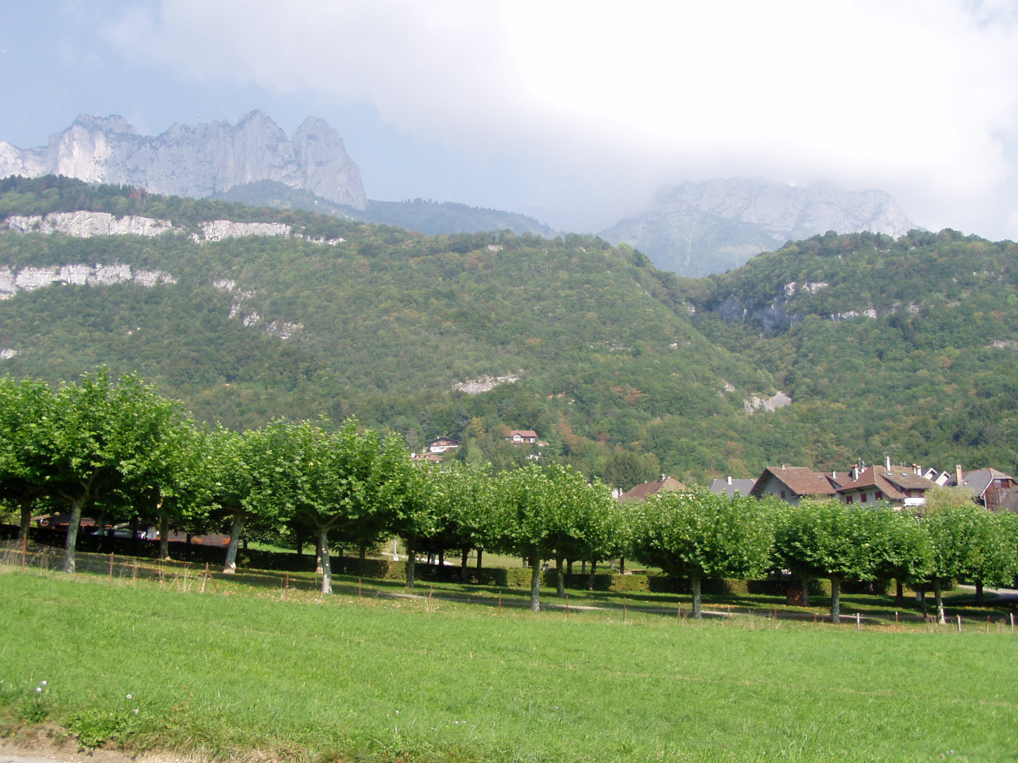 Talloires pri Lac d'Annecy