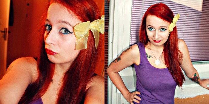 Ariel wanna be :D happy halloween :D