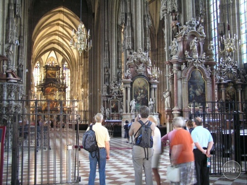 Stephansdom - tentokrát zvnútra