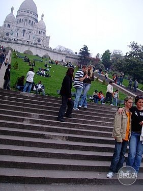 a ja sama pred sacre coeur aj ked kam kukam to mi je zahadu