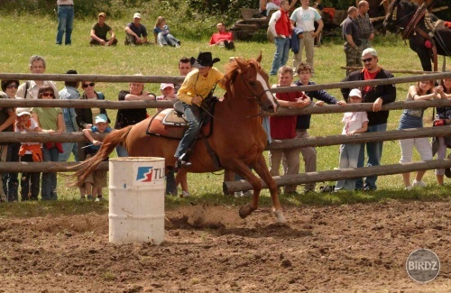 Barrel race:) my dvaja