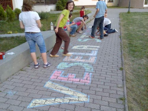 tu sme tvorili meno našej crew...