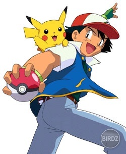 Pikachu a Ash