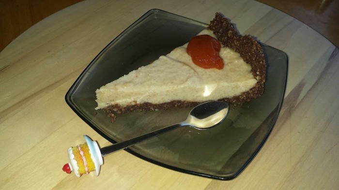 RAW cheescake som vyrobila :D :3