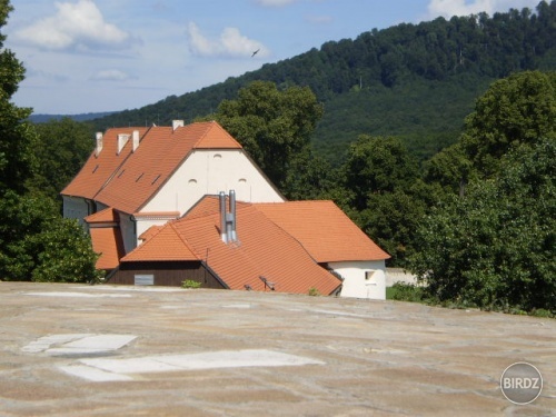 Červený kameň - pohľad z bašty