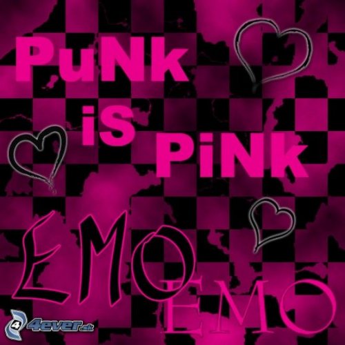 punk is pink/emo