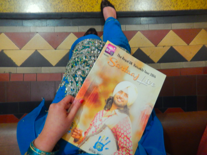 Waiting for Sartaaj ji at Royal Albert Hall.