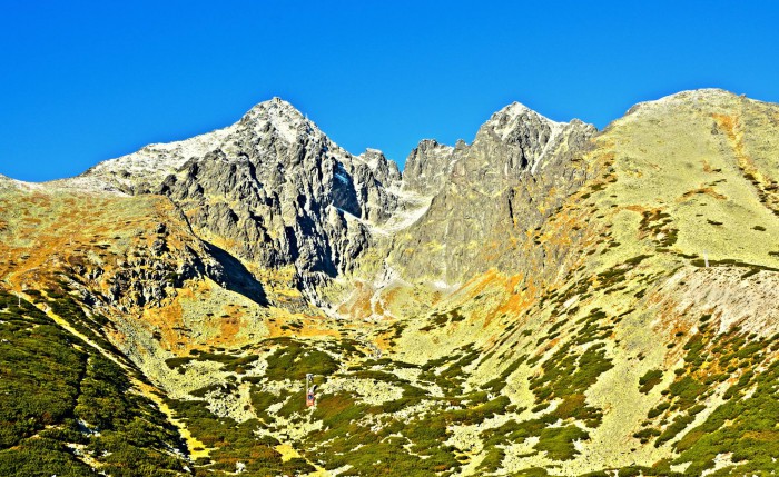 Skalnaté Pleso s výhľadom na Lomnický Štít! ;)