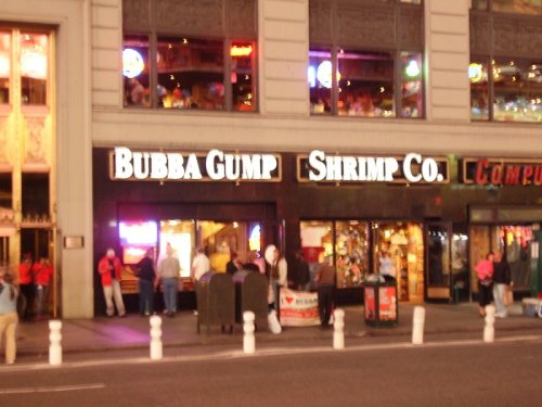 NY, Bubba  Gump Shrimp Co.