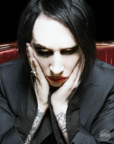 Marilyn Manson,môj obľúbený spevák a jeho asi najlepšia fotka