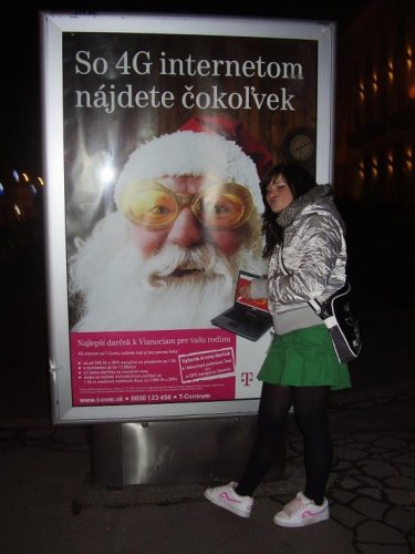 so santa clausom...typek to je :))) hahah