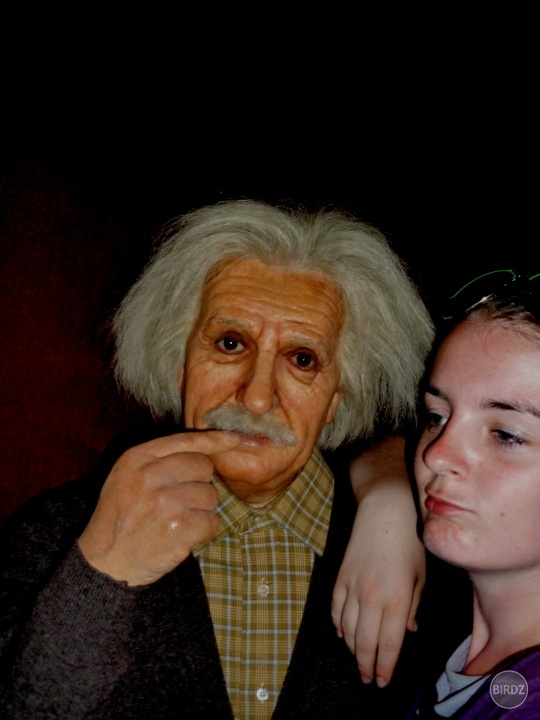 HA! Stretla som sa s Einsteinom :P