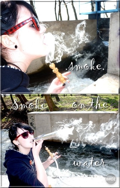 water pipe :p 