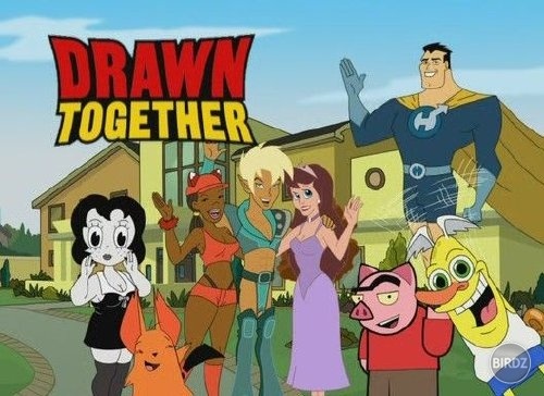 Drawn Together

..toto mam su tam postavicky zo vsetkych moznych rozpravok ako boly, su Smovlove, Pokemony a tak hm..proste sranda cca...