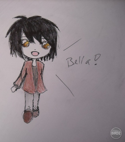 A toto je Alice Cullenová ako chibi, (nie je to Bella, iba na nu ako krici) ti, ktori citali twighlight sagu vedia :D