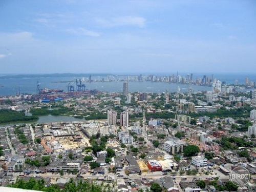 vista de cartagena de indias