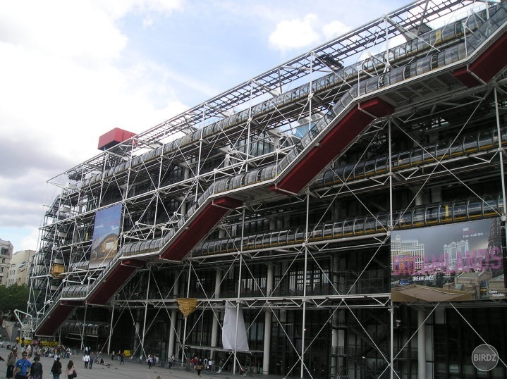 v centre Pompidou