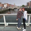 so Žabou .....Dublin ...na moste 