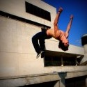 Fotka divadlo A.B v Nitre | Freerun /backflip