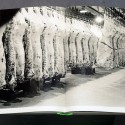 Stanley Kubrick: Racks of meat in cold storage in a meat locker, 1949