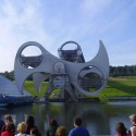 Škótsko, 6.deň: obhliadka Falkirk Wheel-výťah pre lode