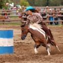 Mengusovské ródeo- Lulien barrel race:)