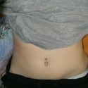 my bellybutton piercing =)