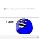 the biggest lie :D