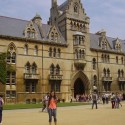 Výlet do Oxfordu, pred Oxfordskou univerzitou