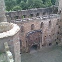 Výhľad z veže Linlithgow palace